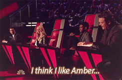 adam levine amber carrington GIF by The Voice