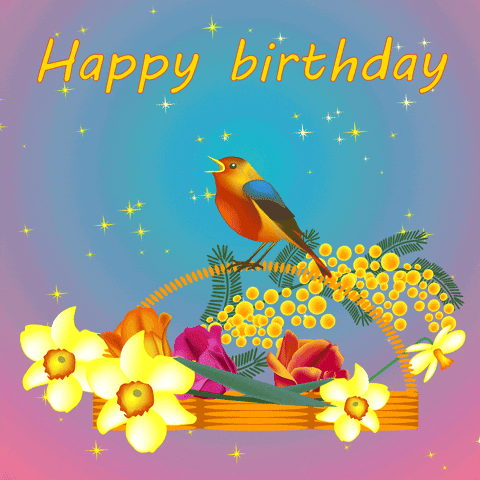 Happy Birthday Love GIF by EleonoraKuz