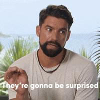 Surprised GIF by Bachelor in Paradise Surprised GIF by Bachelor in Paradise