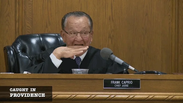 Scared Courtroom GIF