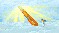 Homer Simpson Art GIF by AniDom