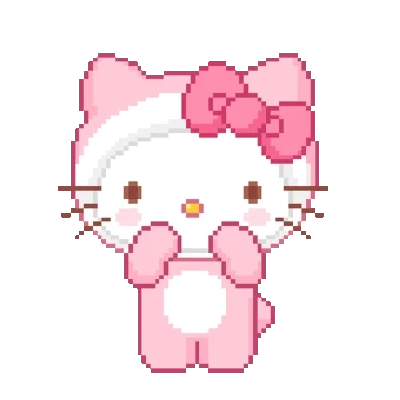 Hello Kitty Pink GIF