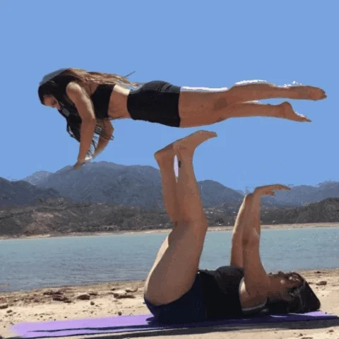 Beach Spinning GIF