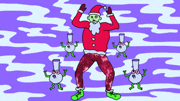 Merry Christmas Dance GIF by Cartuna