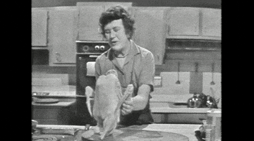 Roast Chicken Cooking GIF by Julia Child