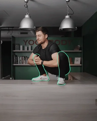 Yoga Stretching GIF