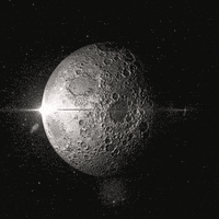 Full Moon Art GIF by Blobby Barack