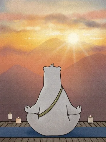 Peace Yoga GIF