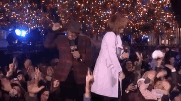 hoda kotb christmas in rockefeller 2018 GIF by NBC
