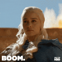 game of thrones boom GIF