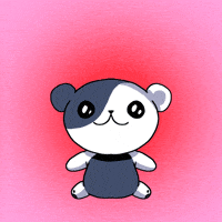 Excited Teddy Bear GIF by Saku Monsters