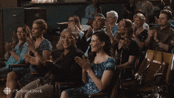 Schitts Creek Applause GIF by CBC