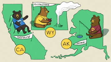 waving parks and rec GIF by davidsaracino