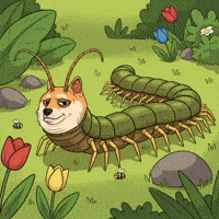 Shiba Inu Illustration GIF by Doge Pound
