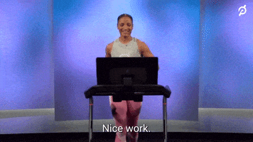 Treadmill Running GIF by Peloton