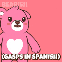Shocked Teddy Bear GIF by BEARISH