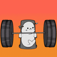 Work Out Fun GIF by Sappy Seals Community
