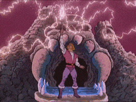 he-man and the masters of the universe vintage GIF