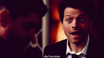 misha collins im done GIF