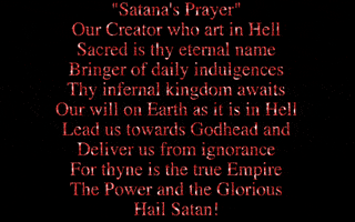 satan prayer GIF