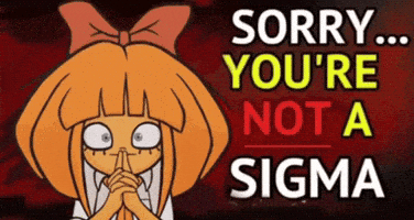 Sigma Ongezellig GIF