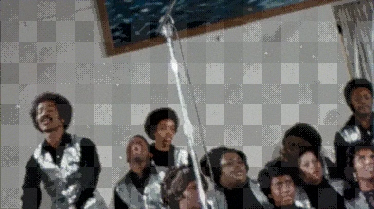 Aretha Franklin Crowd GIF