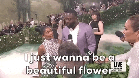 Gabrielle Union Flower GIF by E!