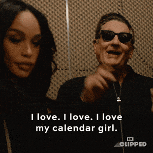I Love You Calendar GIF by FX Networks
