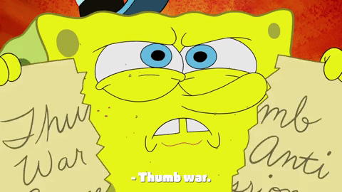 Thumb Wars and Mental Wins
