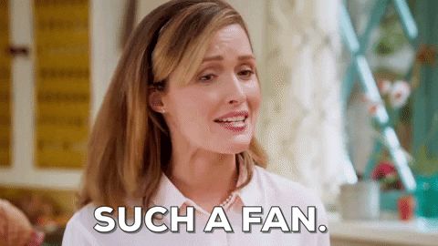 Rose Byrne Fan GIF by truTVās At Home with Amy Sedaris
