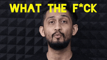 Beard Wtf GIF by Digital Pratik