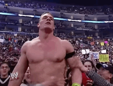 Giphy - john cena wrestling GIF by WWE