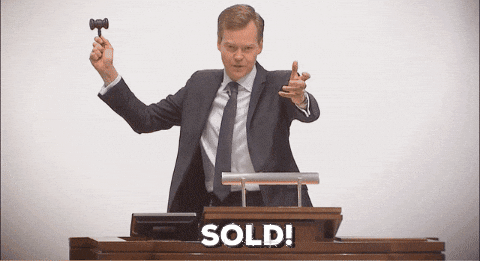 Giphy - Sale Bidding GIF by David