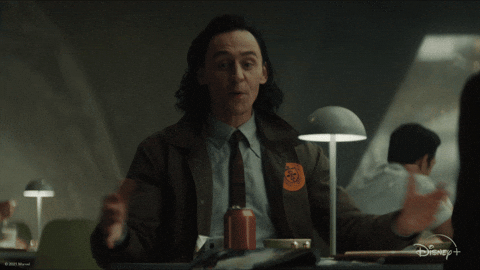 Giphy - Excited Tom Hiddleston GIF by Disney+