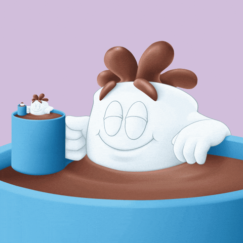 Giphy - Happy Hot Chocolate GIF by Stuffed Puffs