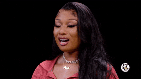 Giphy - Hot Ones Megan Thee Stallion GIF by First We Feast