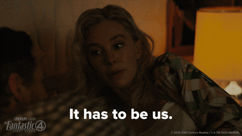 Giphy - Fantastic Four Its Us GIF by Marvel Studios
