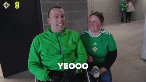 Giphy - Happy Norn Iron GIF by Northern Ireland