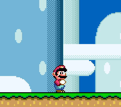 Giphy - Super Mario Nintendo GIF