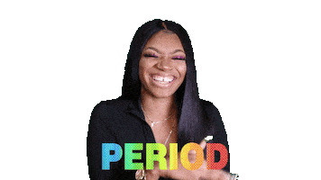 Black Girl Period GIF