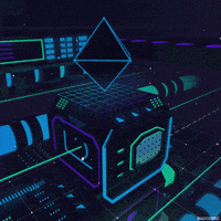 glow digital art GIF by BADCODEC