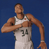 Giannis Antetokounmpo Basketball GIF by Milwaukee Bucks