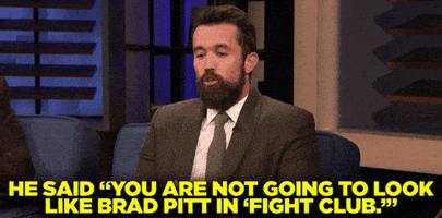 Brad Pitt Buff GIF by Team Coco