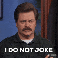 Serious Season 6 GIF by Parks and Recreation