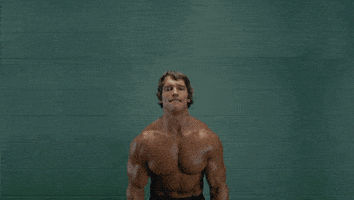 working it arnold schwarzenegger GIF