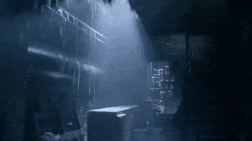 bill murray falling GIF