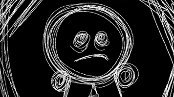 Scared Horror GIF by CC0 Studios