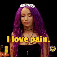 Sasha Banks Hot Ones GIF by First We Feast Sasha Banks Hot Ones GIF by First We Feast