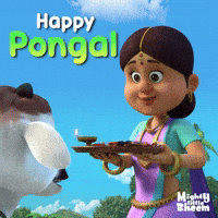 Pongal Makarsankranti GIF by Chhota Bheem