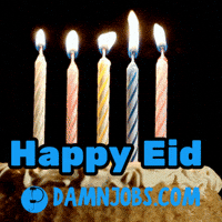 Eid Al Fitr GIF by Damnjobs